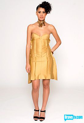 Illustration for article titled Project Runway: Team Ugly Brown Dress Vs. Leatherface